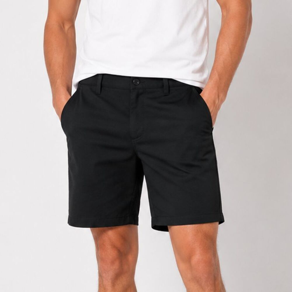 Maven Coop Men's Black Golf Shorts Size 32 Performance Stretch 7" Inseam